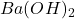 Ba(OH)_{2}